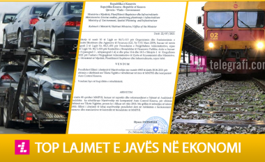 Heqja e homologimit, pezullimi i vendimit për taksën prej 5 eurove për ‘tiketat ngjitëse’ dhe shkarkimi i Bordit të Autoritetit të Hekurudhave – ngjarjet kryesore të javës së kaluar në ekonomi
