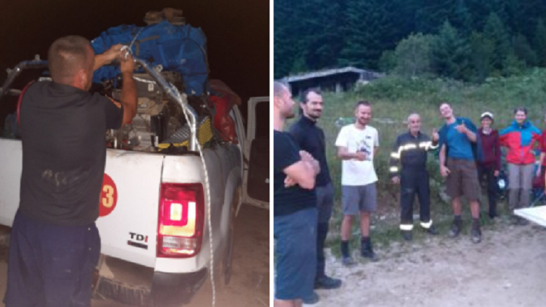 Kishin humbur në Malin Sharr, gjenden dhe shpëtohen 7 alpinist çek