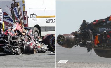 Pamje nga aksidenti i tmerrshëm i Verstappen në Formula 1, aty ku kishte faj edhe Hamilton