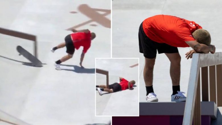 Incident në Lojërat Olimpike: Sporti debutues, skejtbordi sa nuk i solli lëndime të rënda Angelo Narvaezit