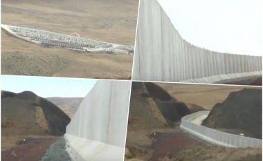 Turqia ndërton murin gjigant përgjatë vijës kufitare me Iranin, dëshiron të parandalojë valën e emigrantëve nga Afganistani