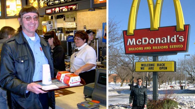 Futet në librin e rekordeve Guiness për ngrënien e hamburgerëve të McDonald’s – për 50 vite i konsumoi mbi 32.000