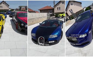 Mërgimtari nga Zvicra sjell në Gjilan shumë vetura luksoze, në mesin e tyre Bugatti Veyron e cila kushton 1.5 milion euro