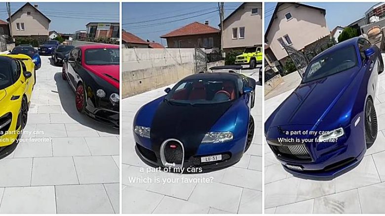 Mërgimtari nga Zvicra sjell në Gjilan shumë vetura luksoze, në mesin e tyre Bugatti Veyron e cila kushton 1.5 milion euro