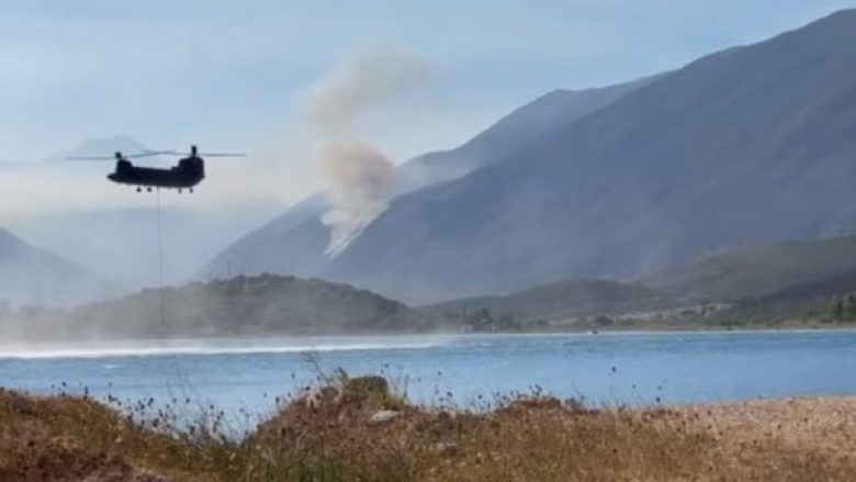 Zjarret në Shqipëri, nisin punën helikopterët nga Holanda dhe Çekia
