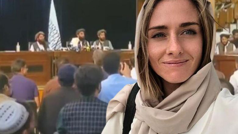 Gazetarja për të cilën po flitet, në konferencën e parë zyrtare të talebanëve parashtroi një pyetje mjaft të guximshme
