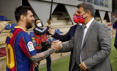 Laporta thyen heshtjen dhe zbulon arsyen pse u largua Messi nga Barcelona: Klubi është mbi të gjitha, edhe mbi lojtarin më të mirë në botë