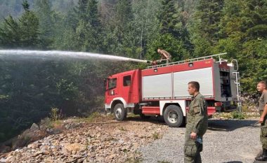 Nëntë vatra zjarri aktive në Kosovë, gjendja më serioze paraqitet në Bjeshkët e Rugovës