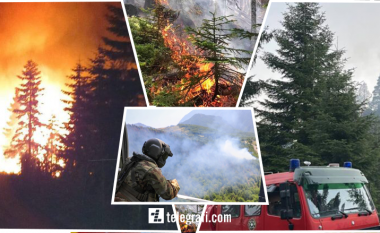Zjarret në Rugovë – banorët e evakuuar nuk janë lejuar të kthehen ende në shtëpi, policia jep detaje