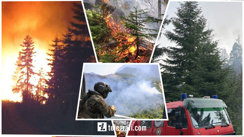 Zjarret në Rugovë – banorët e evakuuar nuk janë lejuar të kthehen ende në shtëpi, policia jep detaje