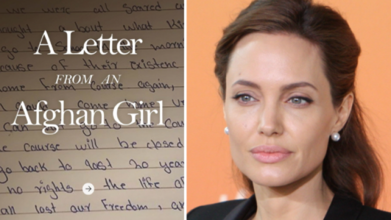 Angelina Jolie publikon letrën që mori nga një vajzë në Afganistan: Ishte e dhimbshme të shikosh dështimin