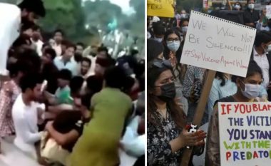Qindra burra abuzuan seksualisht me një grua në një shesh në Pakistan – fillojnë hetimet pas publikimeve të pamjeve dhe reagimeve