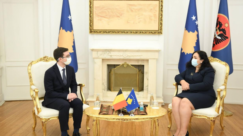 Presidentja Osmani dhe Julisen Sassel pro thellimit të bashkëpunimit Kosovë-Belgjikë