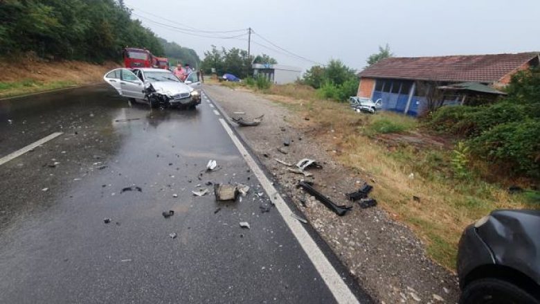 Aksident trafiku në Gllaviqicë të Pejë, lëndohen katër persona