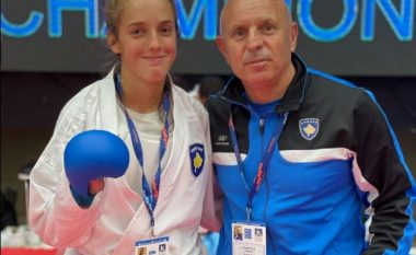 Behije Mustafa fiton medaljen e bronztë në Kampionatin Evropian të karatesë