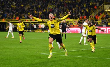 Haaland shënon në kohën shtesë për t’ia dhuruar fitoren Borussia Dortmundit