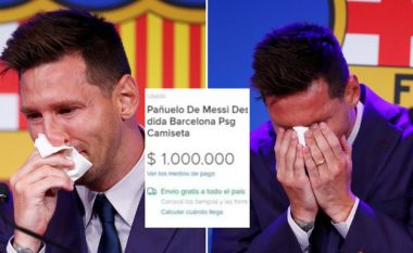 Del në ankand faculeta, me të cilën Messi fshiu lotët – një milion euro është çmimi fillestar