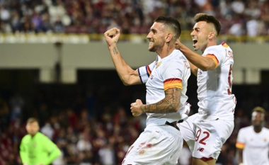 Notat e lojtarëve: Roma 4-0 Salernitana, dallohet Pellegrini