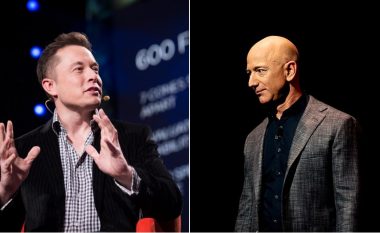 Elon Musk tallet me Jeff Bezos, thotë se ‘u pensionua për të ngritur padi kundër SpaceX’