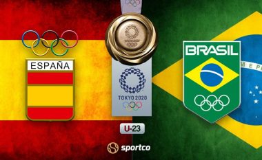 Finalja e Lojërave Olimpike në futboll: Brazili – Spanja, formacionet e mundshme