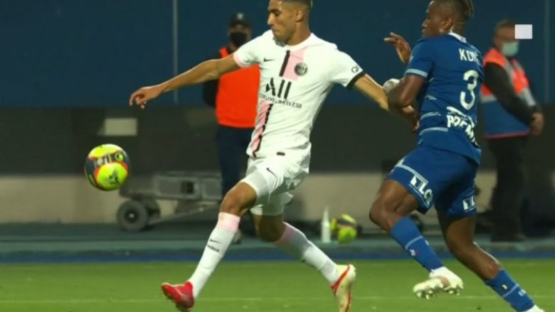 Hakimi debuton me gol te PSG në Ligue 1