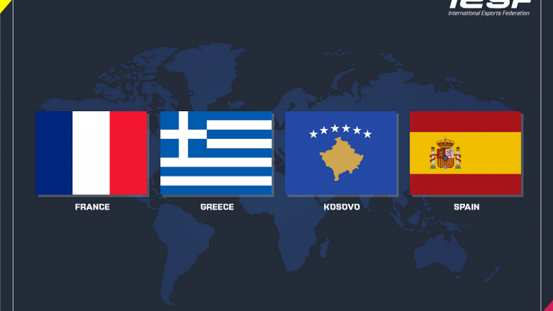 ‘IESF’ mirëpret Kosovën, Francën, Greqinë dhe Spanjën si anëtarët më të rinj në familjen e Esports