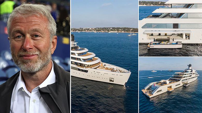 Lëshohet në lundrim jahti luksoz i pronarit të Chelseat, Roman Abramovich – kushton 500 milionë euro dhe është 140 metra i gjatë