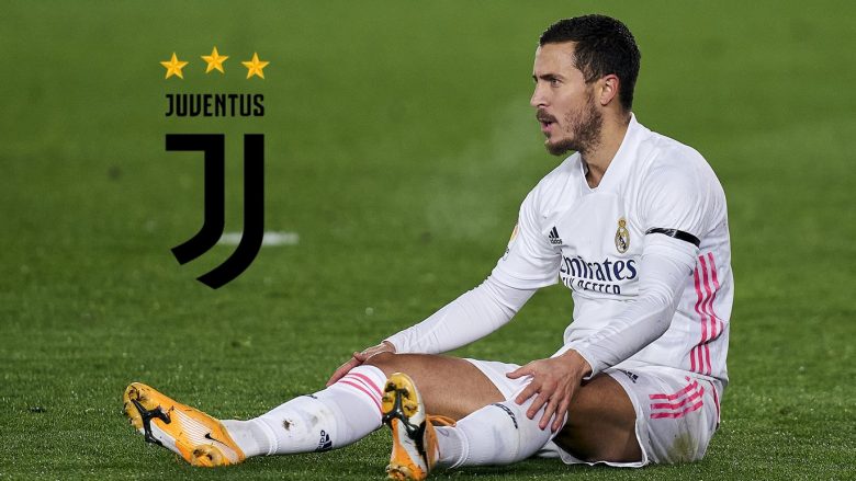 Largimi i Ronaldos, Juventusi kërkon Eden Hazardin nga Real Madridi