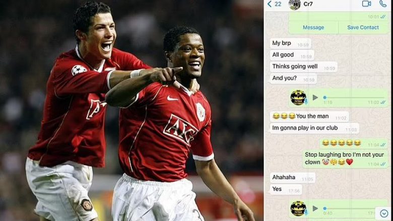 “Unë do të luaj për klubin tonë”: Evra zbulon se si Ronaldo i tregoi se po kthehet në Man Utd para se të konfirmohej transferimi
