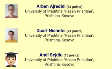 Kosova fiton edhe tri medalje në Olimpiadë, kësaj radhe në matematikë