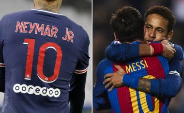 Raportohet se Neymar ia ka ofruar numrin 10-të në fanellë Messit