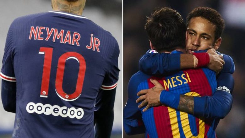 Raportohet se Neymar ia ka ofruar numrin 10-të në fanellë Messit