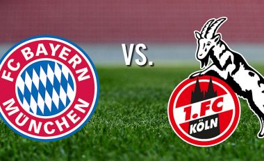 Formacionet startuese: Bayerni kërkon fitoren e parë sezonale ndaj Kolnit