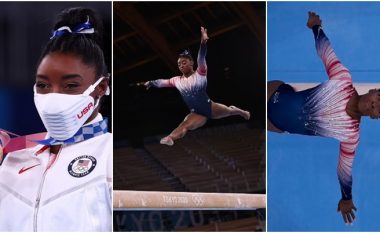 U rikthye dhe dhuroi paraqitje spektakolare – Simone Biles fiton medaljen e bronztë për traun gjimnastikor