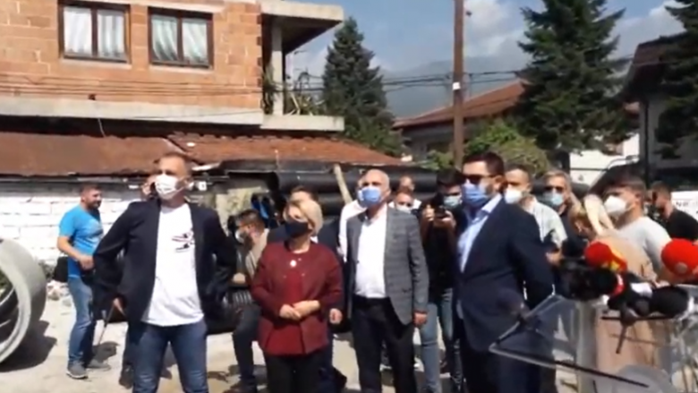 Për të tretën herë promovohet bulevardi “Bllagoja Toska”, funksionarët sërish mblidhen në Tetovë