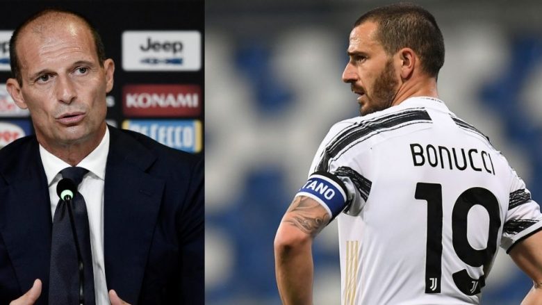 “Me shirit apo jo, unë jam lider te Juventusi” – Bonucci i kundërpërgjigjet Allegrit
