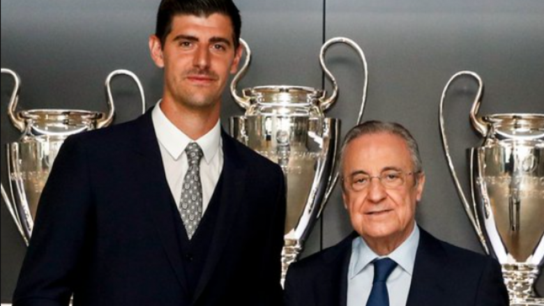 Zyrtare: Courtois deri në vitin 2026 te Real Madridi
