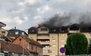 Përfshihet nga zjarri një ndërtesë në Rahovec