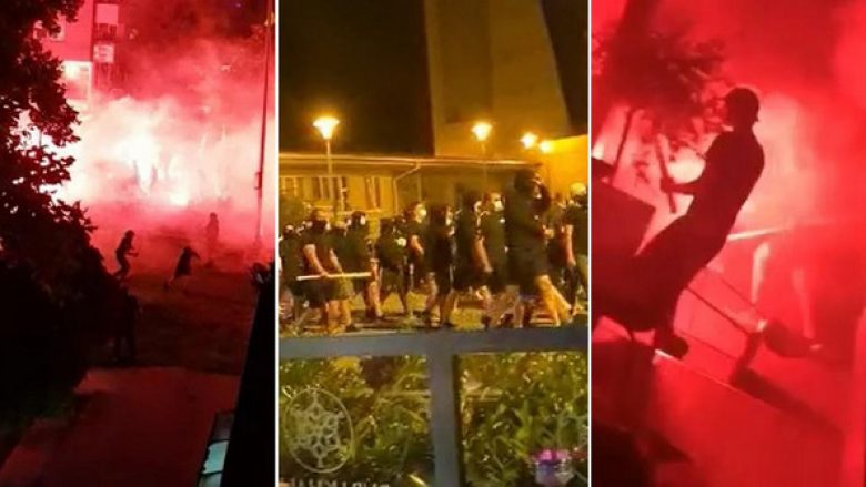 ‘Luftë’ në Zagreb – 400 tifozë të Dinamos dhe Legias përleshen mes vete, shkatërrohet qyteti dhe ka disa të lënduar  