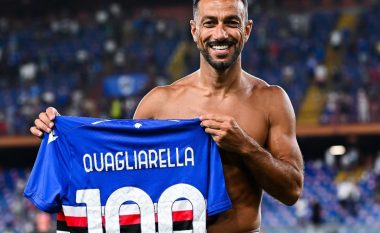 Quagliarella vazhdon të shënojë, 100 golat e tij me fanellën e Sampdorias