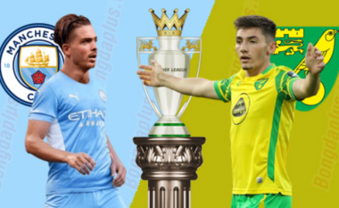 Formacionet zyrtare: Manchester City – Norwich, Milot Rashica nga minuta e parë