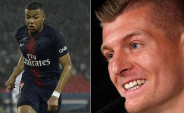 “Real Madridi i kërkon gjithmonë më të mirë, andaj transferimi i tij nuk do të më befasonte” – kështu thotë Kroos për Mbappen