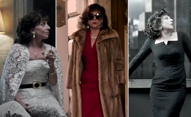 Veshjet mahnitëse të Lady Gagas në paraqitjen e shkurtër të filmit “House of Gucci”
