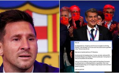 Përplasje dhe dorëheqje pas lamtumirës së Leos: Ju do të futeni në histori të Barcelonës si njeriu që e largoi Messin nga klubi