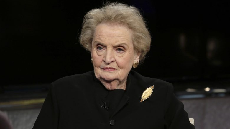 Vdes mikja e madhe e shqiptarëve, Madeleine Albright