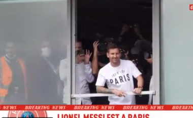 Messi arrin në aeroportin e Parisit, shpërthejnë në festë tifozët e PSG-së