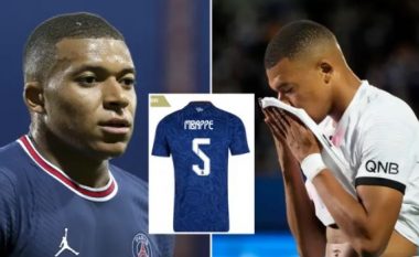 Mbappe dëshiron të marrë fanellën me numër 5 te Real Madridi për një arsye personale