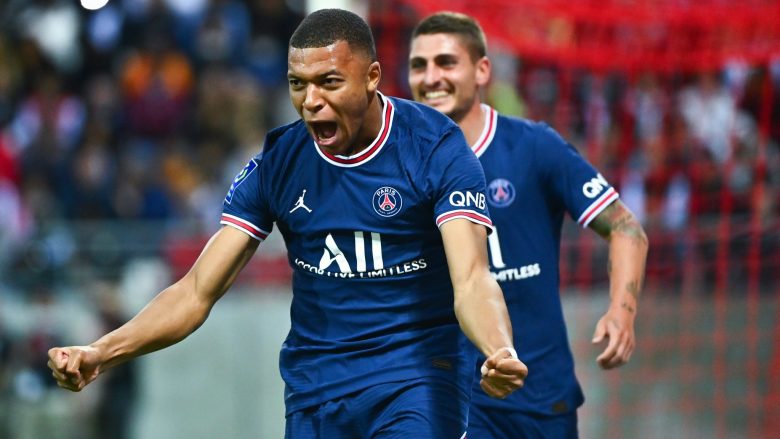 Notat e lojtarëve: Reims 0-2 PSG, Mbappe më i miri – vlerësimi i Berishës dhe Messit