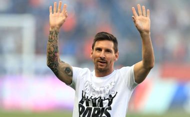 Messi falënderon të gjithë për mirëpritjen e jashtëzakonshme pas prezantimit në Parc des Princes