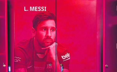 Zbulohet ‘çmimi’ i vetëm që la Messi në dollapin e tij në zhveshtoren e Barcelonës